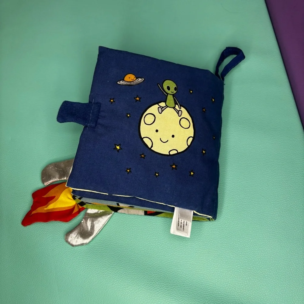 Jellycat‎ Zoom to the Moon Soft Fabric Book